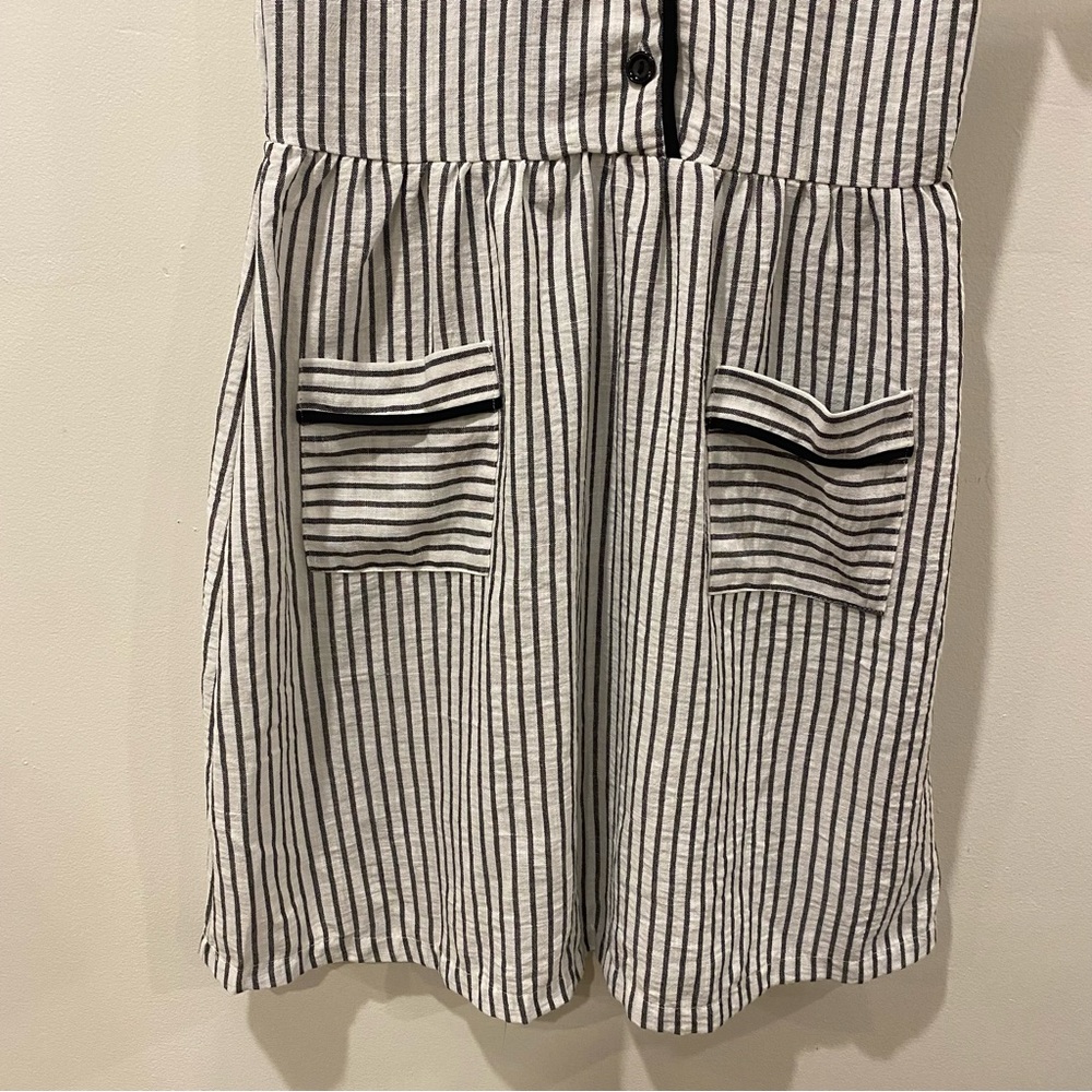 Striped short sleeve dress - Picture 7 of 10